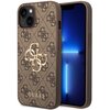 Etui GUESS 4G Big Metal Logo do Apple iPhone 14 Brązowy
