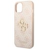 Etui GUESS 4G Big Metal Logo do Apple iPhone 14 Różowy Dominujący kolor Różowy