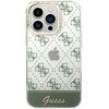 Etui GUESS 4G Pattern Script do Apple iPhone 14 Pro Max Khaki Model telefonu iPhone 14 Pro Max