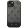 Etui GUESS 4G Stripe Collection do Apple iPhone 14 Plus Szary