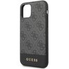 Etui GUESS 4G Stripe Collection do Apple iPhone 14 Pro Max Szary Dominujący kolor Szary