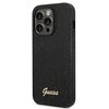 Etui GUESS Glitter Flakes Metal Logo do Apple iPhone 14 Pro Czarny Model telefonu iPhone 14 Pro