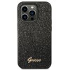 Etui GUESS Glitter Flakes Metal Logo do Apple iPhone 14 Pro Czarny Seria telefonu iPhone