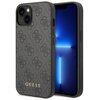 Etui GUESS 4G Metal Gold Logo do Apple iPhone 14 Szary