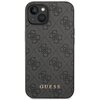 Etui GUESS 4G Metal Gold Logo do Apple iPhone 14 Szary Marka telefonu Apple