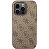 Etui GUESS Metal Gold Logo do Apple iPhone 14 Pro Brązowy Model telefonu iPhone 14 Pro