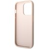 Etui GUESS Metal Gold Logo do Apple iPhone 14 Pro Max Różowy Dominujący kolor Różowy