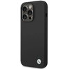 Etui BMW Silicone Metal Logo do Apple iPhone 14 Pro Max Czarny Model telefonu iPhone 14 Pro Max