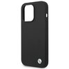 Etui BMW Silicone Metal Logo do Apple iPhone 14 Pro Czarny Typ Etui nakładka