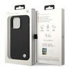 Etui BMW Silicone Metal Logo do Apple iPhone 14 Pro Czarny Marka telefonu Apple