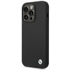 Etui BMW Silicone Metal Logo do Apple iPhone 14 Pro Czarny Seria telefonu iPhone