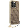 Etui GUESS 4G Charms Collection do Apple iPhone 14 Pro Brązowy Model telefonu iPhone 14 Pro