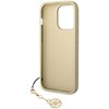 Etui GUESS 4G Charms Collection do Apple iPhone 14 Pro Brązowy Typ Etui nakładka