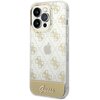 Etui GUESS 4G Pattern Script do Apple iPhone 14 Pro Złoty Seria telefonu iPhone