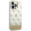 Etui GUESS 4G Pattern Script do Apple iPhone 14 Pro Złoty Kompatybilność Apple iPhone 14 Pro