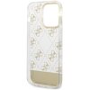 Etui GUESS 4G Pattern Script do Apple iPhone 14 Pro Złoty Gwarancja 24 miesiące