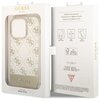 Etui GUESS 4G Pattern Script do Apple iPhone 14 Pro Złoty Marka telefonu Apple