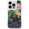 Etui GUESS Flower Liquid Glitter do Apple iPhone 14 Pro Niebieski Model telefonu iPhone 14 Pro