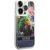 Etui GUESS Flower Liquid Glitter do Apple iPhone 14 Pro Niebieski Kompatybilność Apple iPhone 14 Pro
