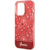 Etui GUESS Bandana Paisley do Apple iPhone 14 Pro Czerwony Typ Etui nakładka