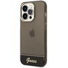 Etui GUESS Translucent do Apple iPhone 14 Pro Przezroczysto-czarny Seria telefonu iPhone
