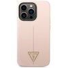 Etui GUESS Silicone Triangle do Apple iPhone 14 Pro Różowy Model telefonu iPhone 14 Pro