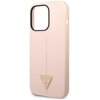 Etui GUESS Silicone Triangle do Apple iPhone 14 Pro Różowy Typ Etui nakładka