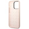 Etui GUESS Silicone Triangle do Apple iPhone 14 Pro Różowy Gwarancja 24 miesiące