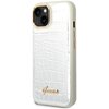 Etui GUESS Croco Collection do Apple iPhone 14 Srebrny Seria telefonu iPhone