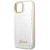 Etui GUESS Croco Collection do Apple iPhone 14 Srebrny Typ Etui nakładka