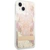 Etui GUESS Paisley Liquid Glitter do Apple iPhone 14 Plus/15 Plus Złoty Model telefonu iPhone 15 Plus