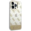 Etui GUESS 4G Pattern Script do Apple iPhone 14 Pro Max Złoty Kompatybilność Apple iPhone 14 Pro Max