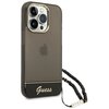 Etui GUESS Translucent Pearl Strap do Apple iPhone 14 Pro Max Czarny Model telefonu iPhone 14 Pro Max