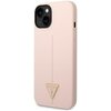 Etui GUESS Silicone Triangle do Apple iPhone 14 Plus Różowy Seria telefonu iPhone