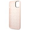 Etui GUESS Silicone Triangle do Apple iPhone 14 Plus Różowy Gwarancja 24 miesiące