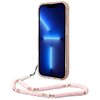 Etui GUESS Translucent Pearl Strap do Apple iPhone 14 Pro Max Różowy Kompatybilność Apple iPhone 14 Pro Max