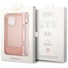 Etui GUESS Translucent Pearl Strap do Apple iPhone 14 Pro Max Różowy Marka telefonu Apple