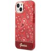 Etui GUESS Bandana Paisley do Apple iPhone 14 Plus Czerwony Seria telefonu iPhone