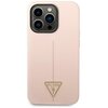 Etui GUESS Silicone Triangle do Apple iPhone 14 Pro Max Różowy Model telefonu iPhone 14 Pro Max