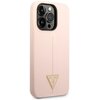 Etui GUESS Silicone Triangle do Apple iPhone 14 Pro Max Różowy Kompatybilność Apple iPhone 14 Pro Max
