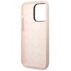 Etui GUESS Silicone Triangle do Apple iPhone 14 Pro Max Różowy Gwarancja 24 miesiące