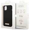 Etui GUESS Silicone Logo Plate MagSafe do iPhone 14 Plus Czarny Marka telefonu Apple