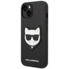 Etui KARL LAGERFELD Saffiano Choupette Head Patch do Apple iPhone 14 Plus Czarny Seria telefonu iPhone