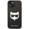 Etui KARL LAGERFELD Saffiano Choupette Head Patch do Apple iPhone 14 Plus Czarny Marka telefonu Apple