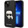 Etui KARL LAGERFELD Saffiano Karl’s Head Patch do Apple iPhone 14 Plus Czarny