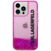Etui KARL LAGERFELD Liquid Glitter Elong do Apple iPhone 14 Pro Różowy Model telefonu iPhone 14 Pro