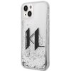 Etui KARL LAGERFELD Liquid Glitter Big KL do Apple iPhone 14 Srebrny Model telefonu iPhone 14