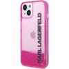 Etui KARL LAGERFELD Liquid Glitter Elong do Apple iPhone 14 Różowy Model telefonu iPhone 14