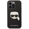 Etui KARL LAGERFELD Saffiano Karl s Head Patch do Apple iPhone 14 Pro Max Czarny Marka telefonu Apple
