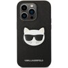 Etui KARL LAGERFELD Saffiano Choupette Head Patch do Apple iPhone 14 Pro Max Czarny Model telefonu iPhone 14 Pro Max